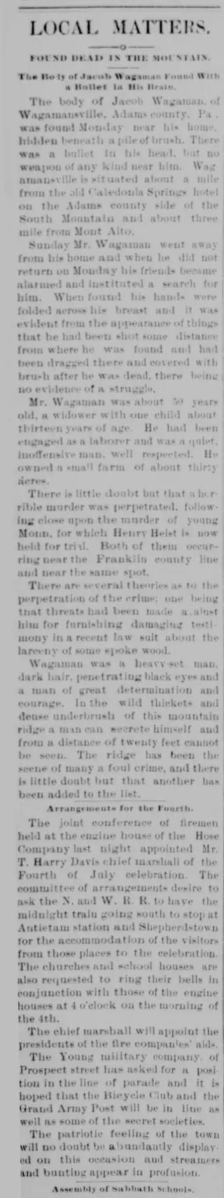 other Newspaper clipping from Jun 28, 1893 5744718