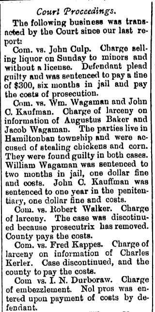 other Newspaper clipping from Nov 21, 1890 5744761