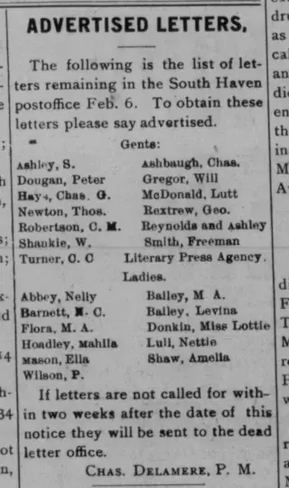 other Newspaper clipping from Feb 9, 1900 5745216