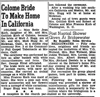 other Newspaper clipping from Dec 11, 1952 5745605