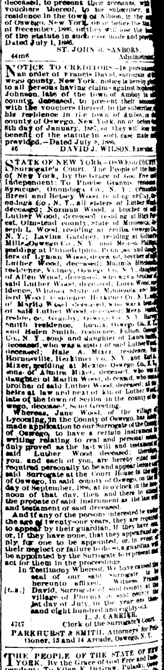 other Newspaper clipping from Jul 29, 1886 5745719
