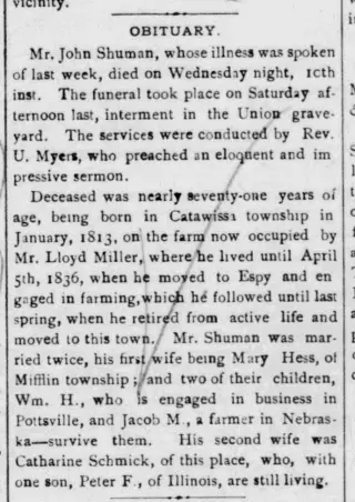 other Newspaper clipping from Oct 18, 1883 5745872