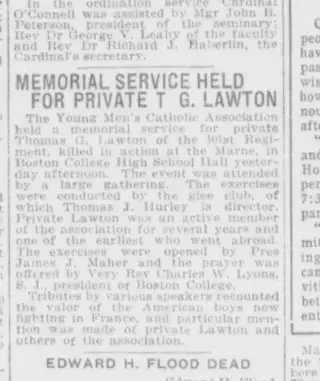 other Newspaper clipping from Oct 21, 1918 5745919