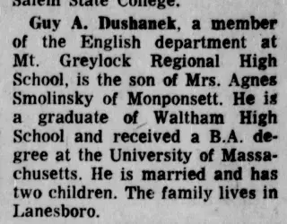 other Newspaper clipping from Jun 1, 1968 5745950
