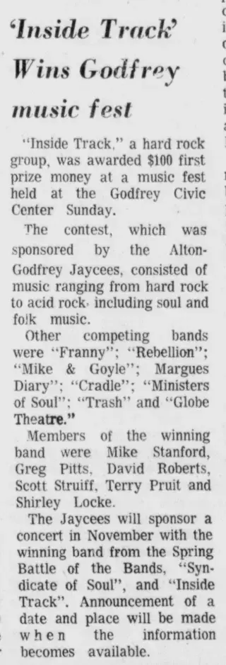 other Newspaper clipping from Sep 23, 1970 5746095
