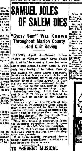 other Newspaper clipping from Apr 5, 1927 5746254