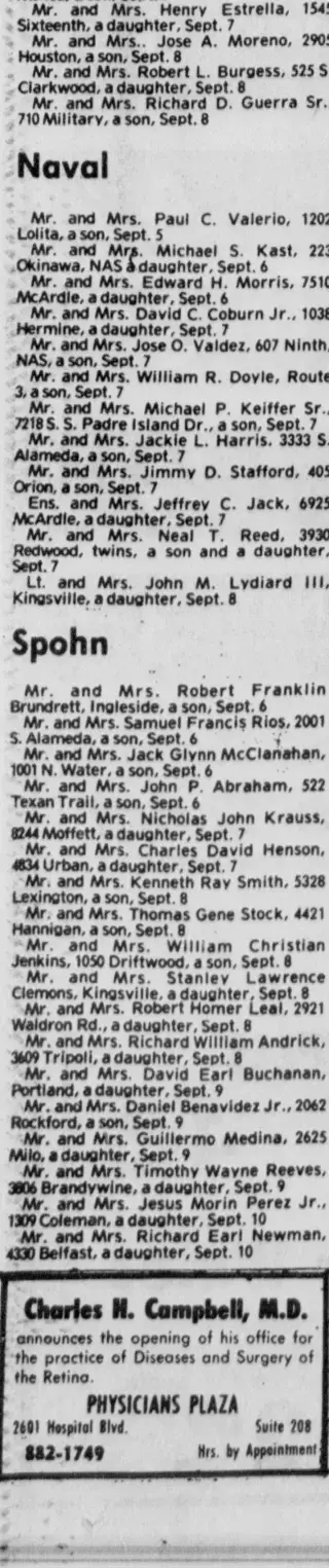 Birth Newspaper clipping from Sep 13, 1974 5746345