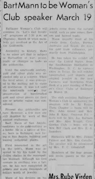 other Newspaper clipping from Mar 12, 1970 5746702
