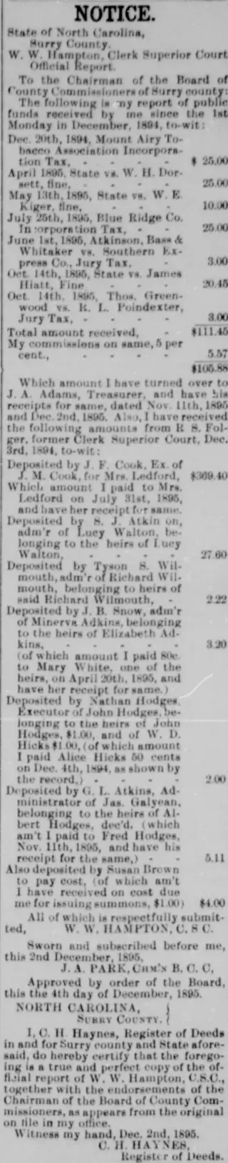 other Newspaper clipping from Jan 2, 1896 5746838