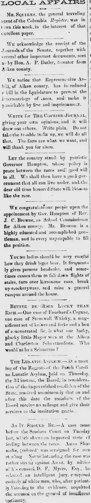 other Newspaper clipping from May 10, 1877 5747050