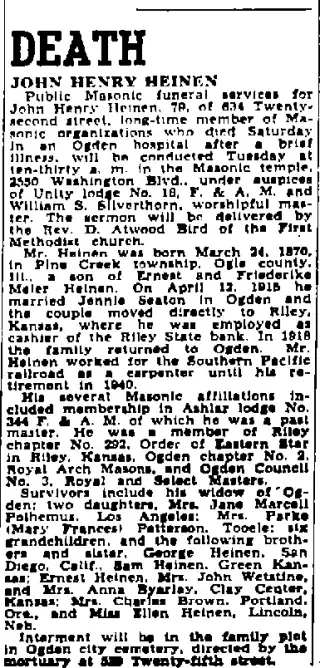 other Newspaper clipping from Apr 25, 1949 5747100