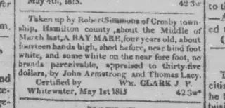 other Newspaper clipping from May 12, 1815 5747356