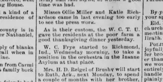other Newspaper clipping from Nov 25, 1898 5747482