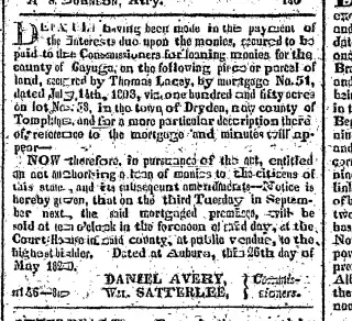other Newspaper clipping from Aug 30, 1820 5747502