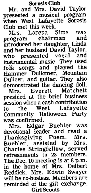other Newspaper clipping from Nov 15, 1974 5747575