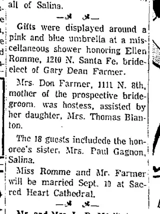 other Newspaper clipping from Sep 4, 1960 5747664