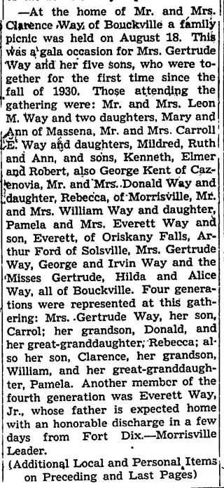 other Newspaper clipping from Sep 19, 1946 5747693