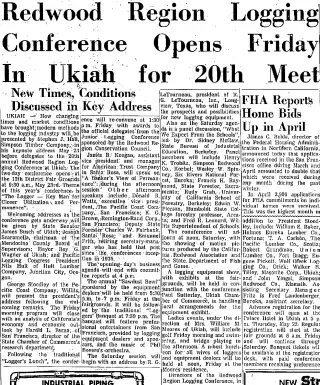 other Newspaper clipping from May 19, 1958 5747826