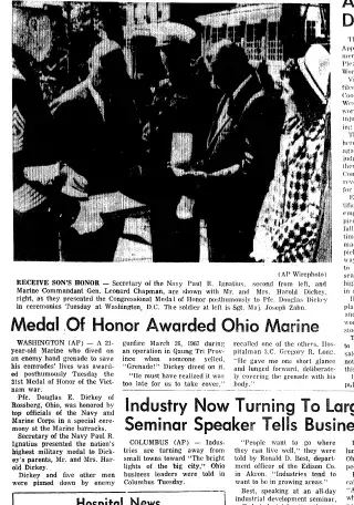 other Newspaper clipping from Apr 17, 1968 5748018