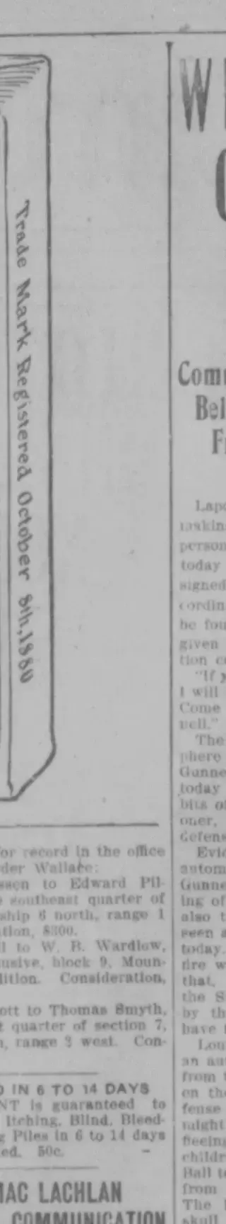 other Newspaper clipping from Nov 24, 1908 5748160