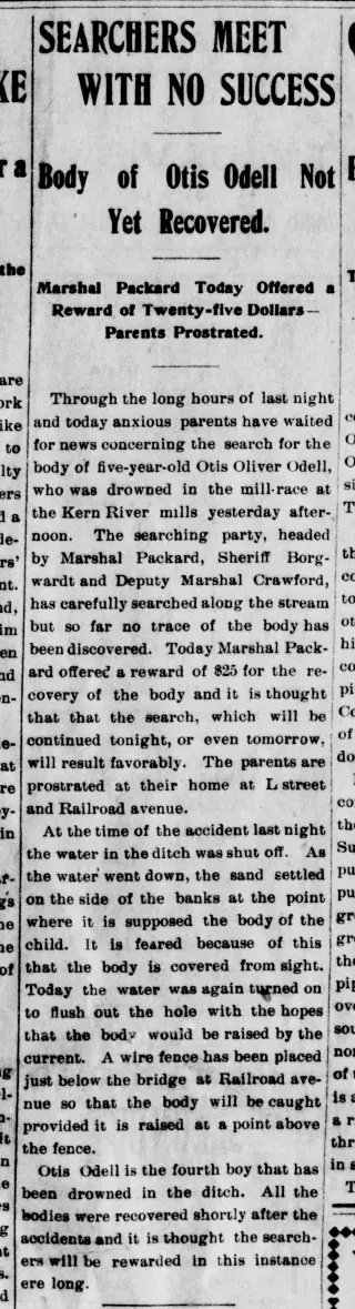 General news Newspaper clipping from May 15, 1901 5748173