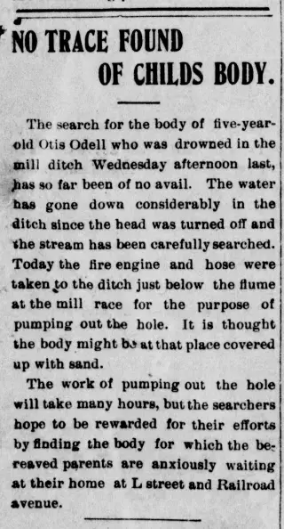 General news Newspaper clipping from May 16, 1901 5748185