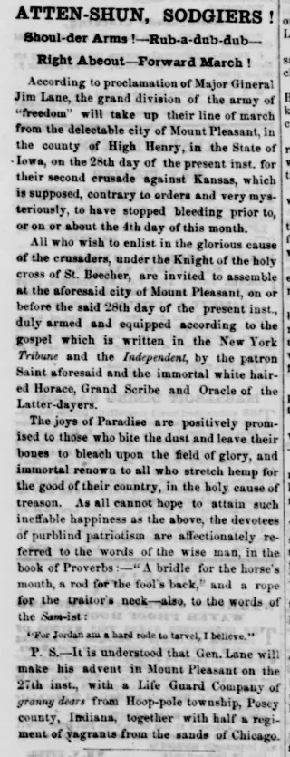other Newspaper clipping from Nov 13, 1856 5748186