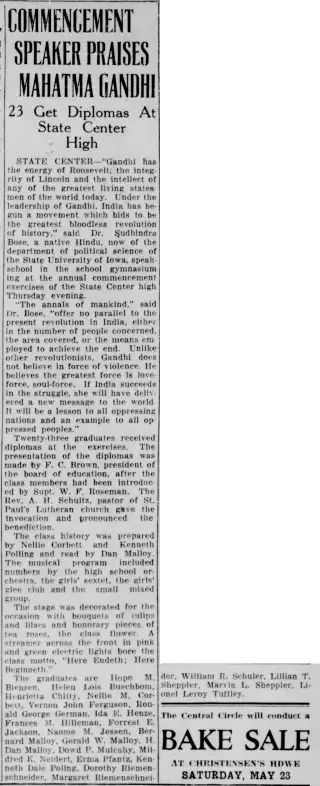 other Newspaper clipping from May 22, 1931 5748255