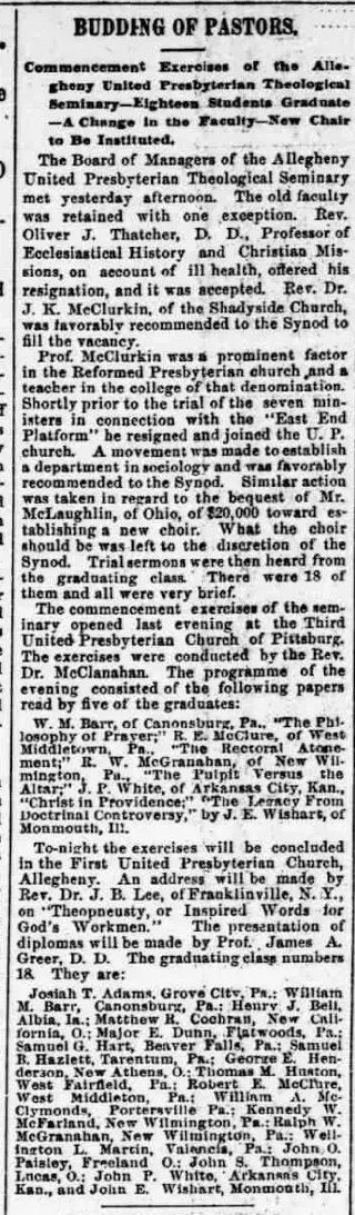 Religion Newspaper clipping from Apr 27, 1892 5748451