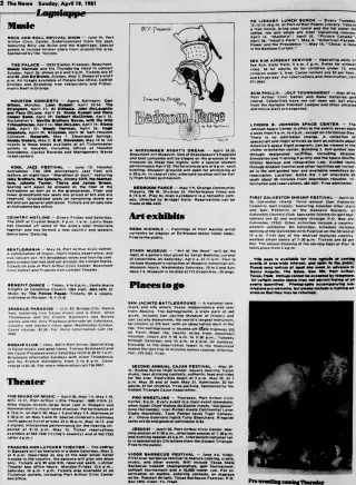 other Newspaper clipping from Apr 19, 1981 5748512