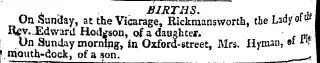Birth Newspaper clipping from Sep 11, 1816 5748605
