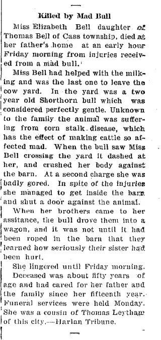 other Newspaper clipping from Nov 29, 1907 5748606