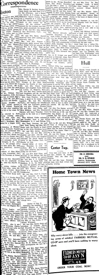 Military Newspaper clipping from Jul 11, 1946 5748610