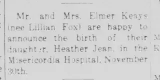 Birth Newspaper clipping from Dec 11, 1947 5748753