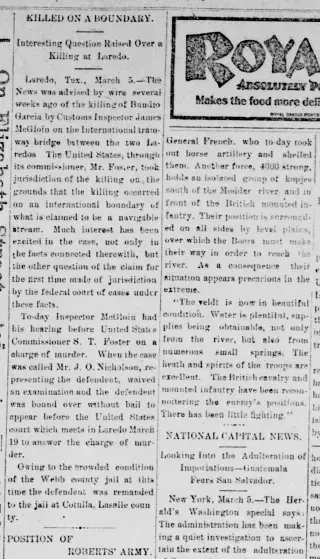 other Newspaper clipping from Mar 9, 1900 5748871