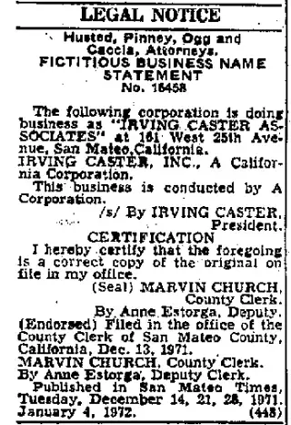 other Newspaper clipping from Jan 4, 1972 5748899
