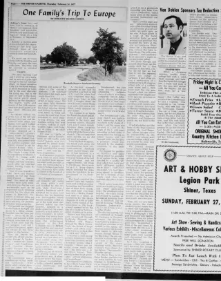 other Newspaper clipping from Feb 24, 1977 5748985