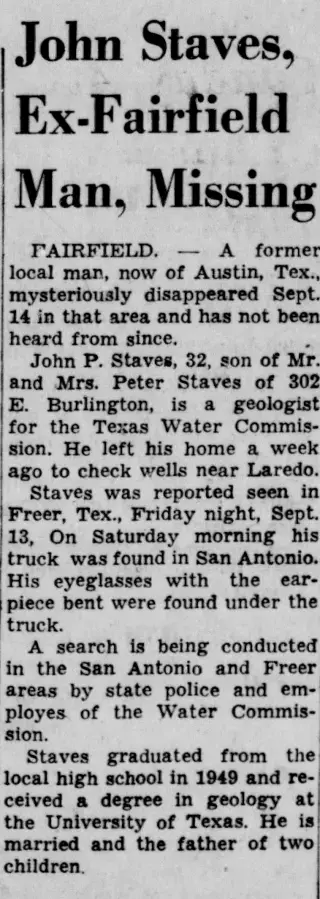 other Newspaper clipping from Sep 21, 1963 5749020