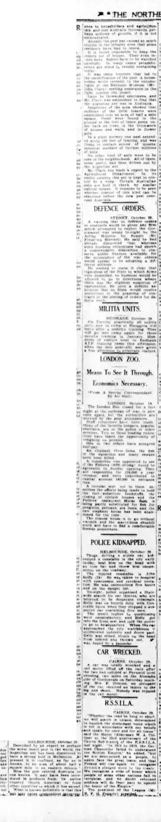 other Newspaper clipping from Oct 31, 1939 5749055