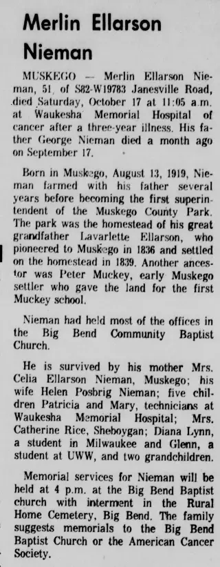 other Newspaper clipping from Oct 17, 1970 5749253
