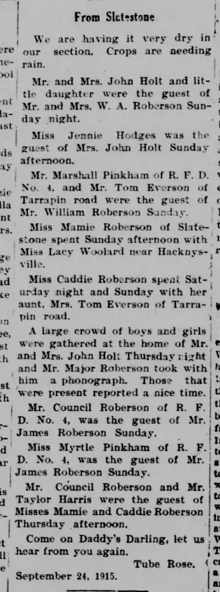 other Newspaper clipping from Oct 7, 1915 5749681