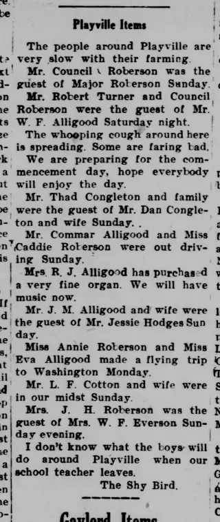 other Newspaper clipping from Mar 30, 1916 5749693