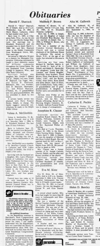 other Newspaper clipping from Sep 5, 1984 5749877