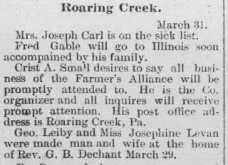 Marriage Newspaper clipping from Apr 6, 1892 5750048