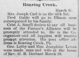 other Newspaper clipping from Apr 6, 1892 5750060