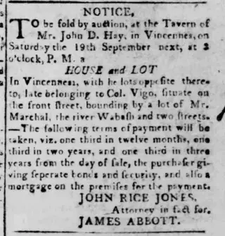 other Newspaper clipping from Aug 29, 1807 5750091