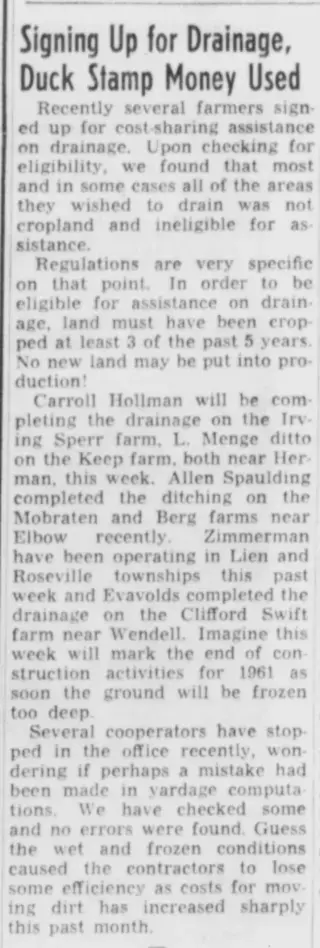 other Newspaper clipping from Dec 8, 1961 5750164