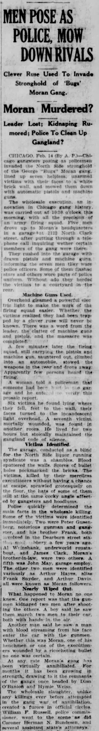 other Newspaper clipping from Feb 15, 1929 5750334