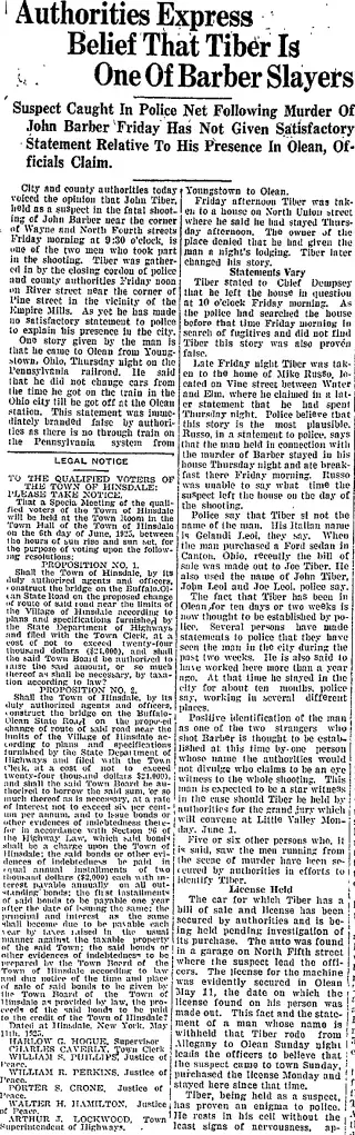 other Newspaper clipping from May 16, 1925 5750358
