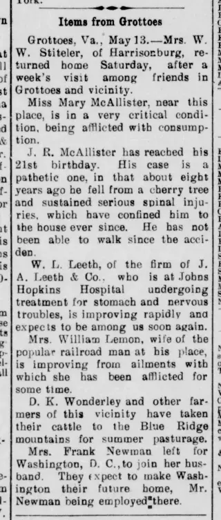 other Newspaper clipping from May 17, 1907 5750564